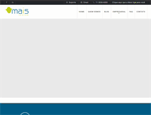 Tablet Screenshot of maistelecom.com.br
